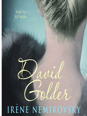 cover image of David Golder
